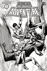 GREATEST ADVENTURE #3 CVR E 20 COPY ZIRCHER B&W INCV (NET)