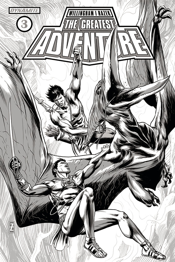 GREATEST ADVENTURE #3 CVR E 20 COPY ZIRCHER B&W INCV (NET)