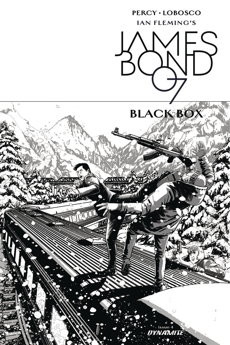 JAMES BOND #4 CVR D 10 COPY MASTERS B&W INCV (NET)