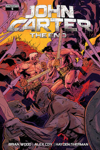 JOHN CARTER THE END #5 CVR A BROWN