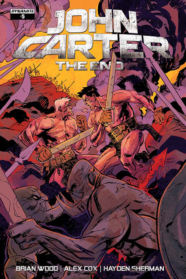 JOHN CARTER THE END #5 CVR A BROWN