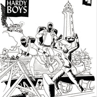 NANCY DREW HARDY BOYS #4 CVR C 10 COPY BULLOCK B&W INCV