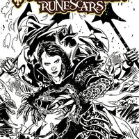 PATHFINDER RUNESCARS #2 CVR E 20 COPY BORGES B&W INCV (NET)