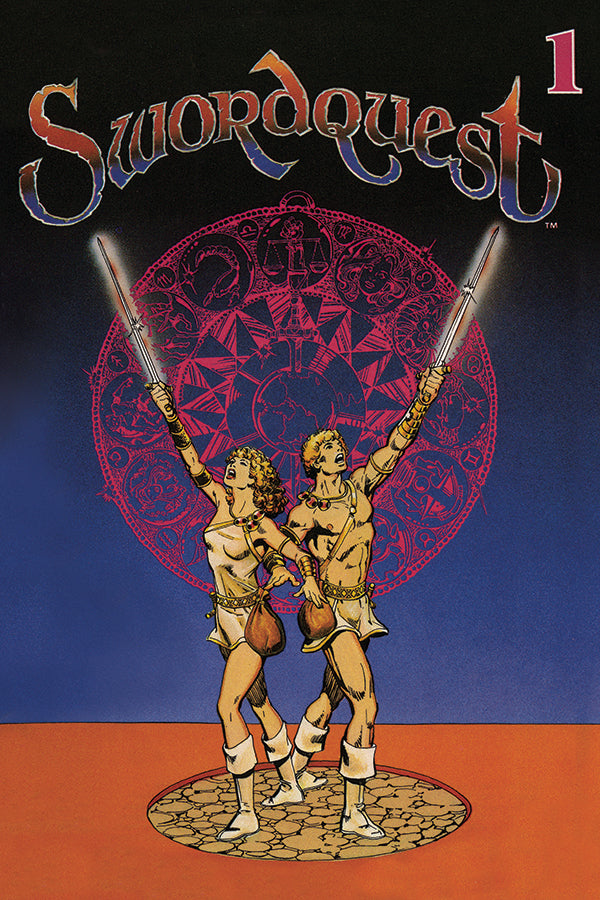 SWORDQUEST EARTHWORLD CLASSIC ATARI MINI-COMIC INCV (NET)