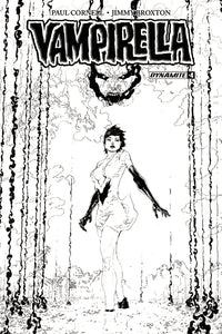 VAMPIRELLA #4 CVR F 20 COPY TAN B&W INCV