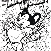 MIGHTY MOUSE #1 CVR E COLORING BOOK CVR