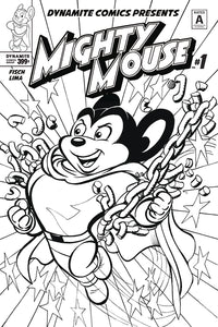 MIGHTY MOUSE #1 CVR E COLORING BOOK CVR