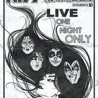 KISS VAMPIRELLA #1 (OF 5) CVR G 20 COPY IDHE B&W INCV (NET)