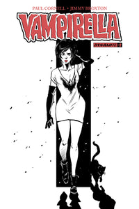VAMPIRELLA #2 5 COPY VICIELI B&W FOC INCV