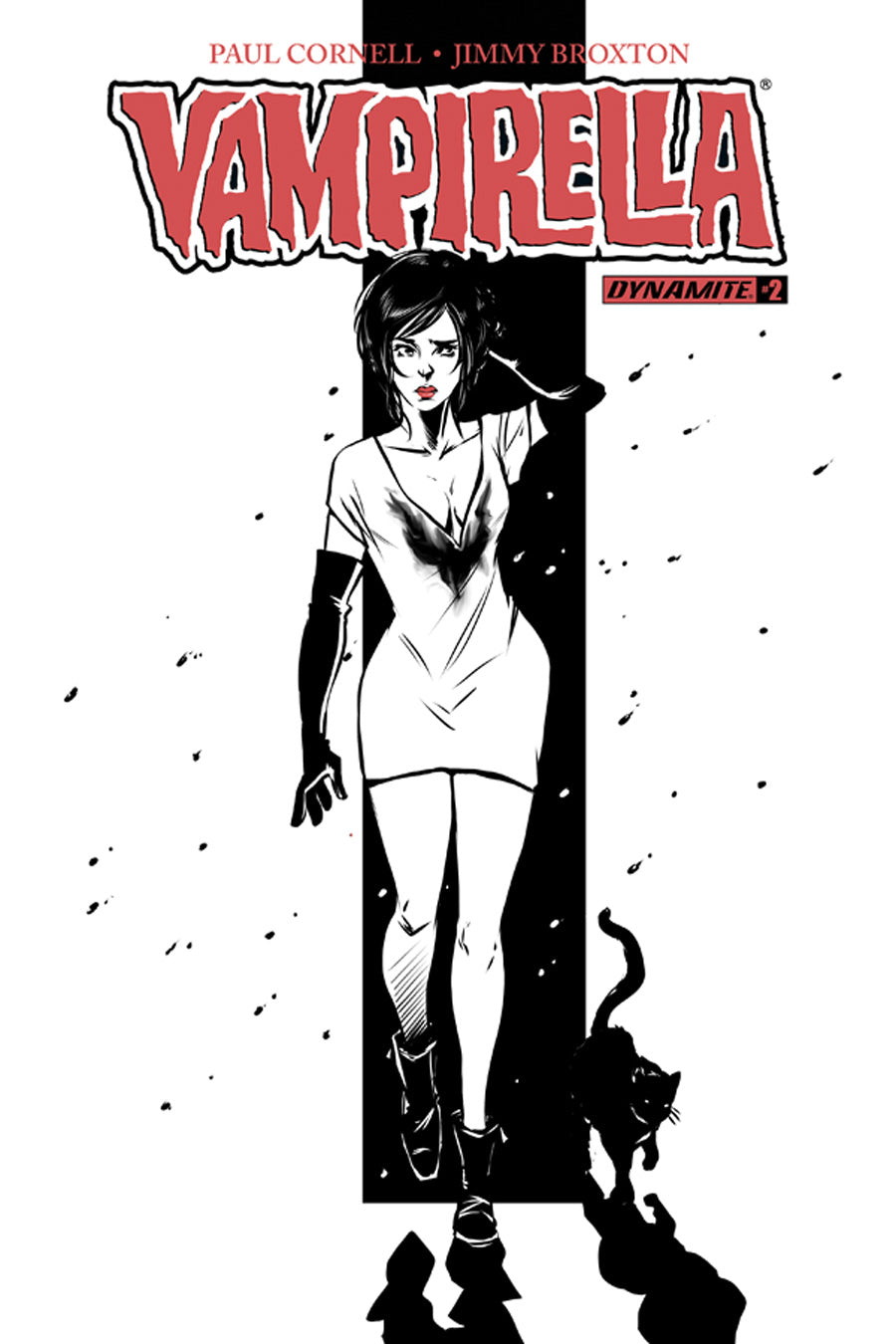 VAMPIRELLA #2 5 COPY VICIELI B&W FOC INCV