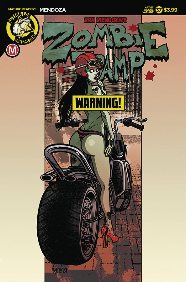 ZOMBIE TRAMP ONGOING #37 CVR F ARTIST RISQUE (MR)