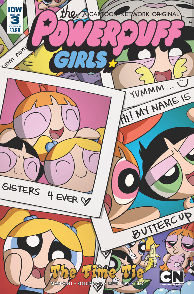POWERPUFF GIRLS TIME TIE #3 (OF 3) CVR B CUNG