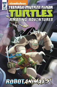 TMNT AMAZING ADVENTURES ROBOTANIMALS #2 (OF 3) CVR B MARTIN