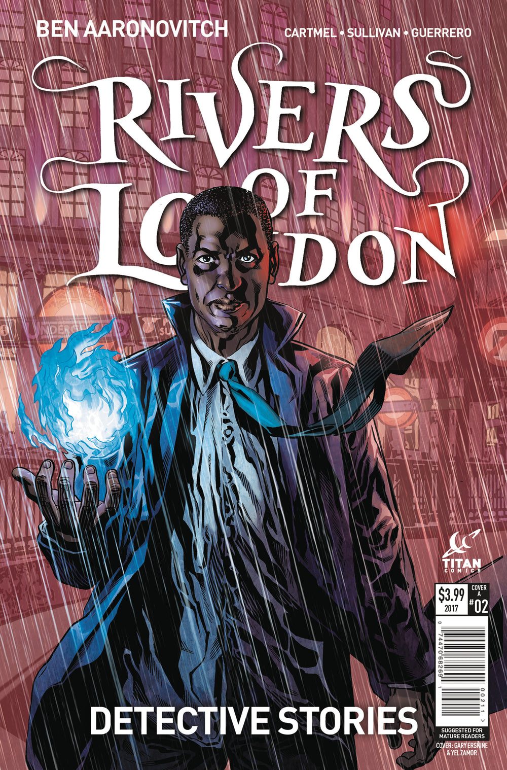 RIVERS OF LONDON DETECTIVE STORIES #2 (OF 4) CVR A ERSKINE