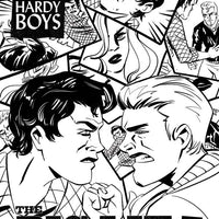 NANCY DREW HARDY BOYS #5 CVR C 10 COPY CHARRETIER B&W INCV
