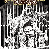 PATHFINDER RUNESCARS #3 CVR D 10 COPY LAU B&W INCV (NET)
