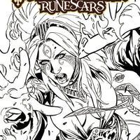 PATHFINDER RUNESCARS #3 CVR E 20 COPY BORGES B&W INCV (NET)
