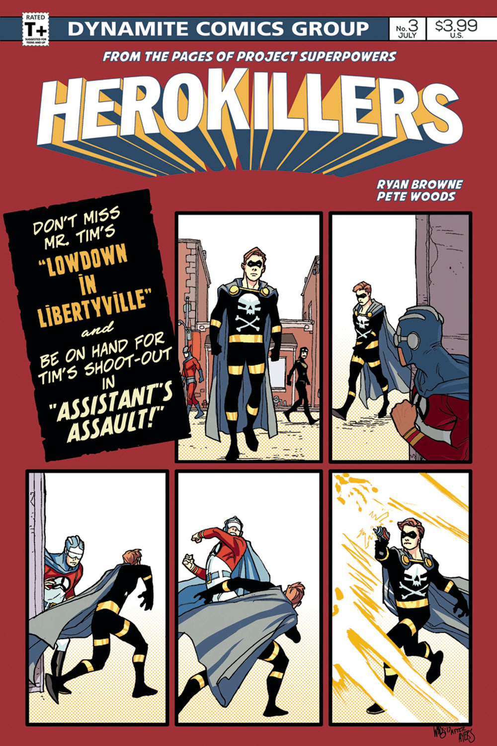 PROJECT SUPERPOWERS HERO KILLERS #3 CVR A WOODS
