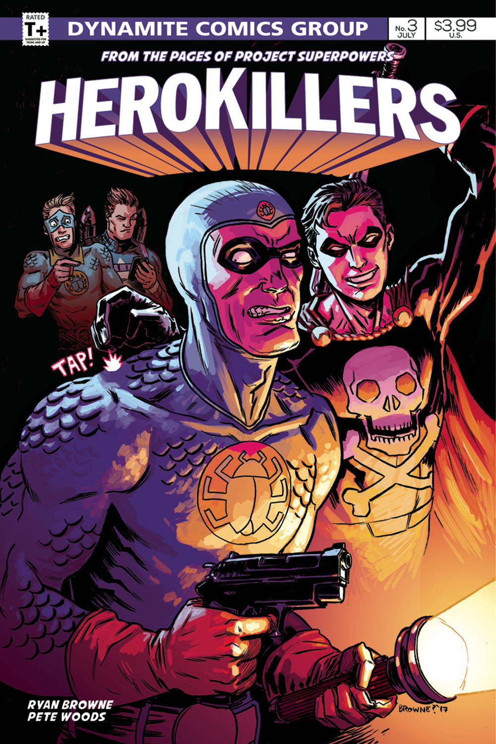 PROJECT SUPERPOWERS HERO KILLERS #3 CVR B BROWNE