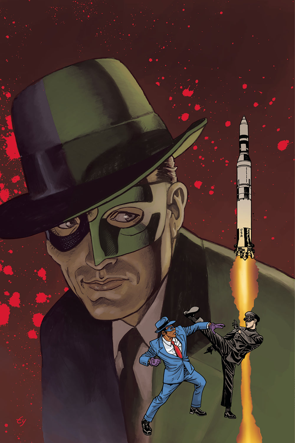 GREEN HORNET 66 MEETS SPIRIT #1 (OF 5) CVR F 25 COPY INCV (N