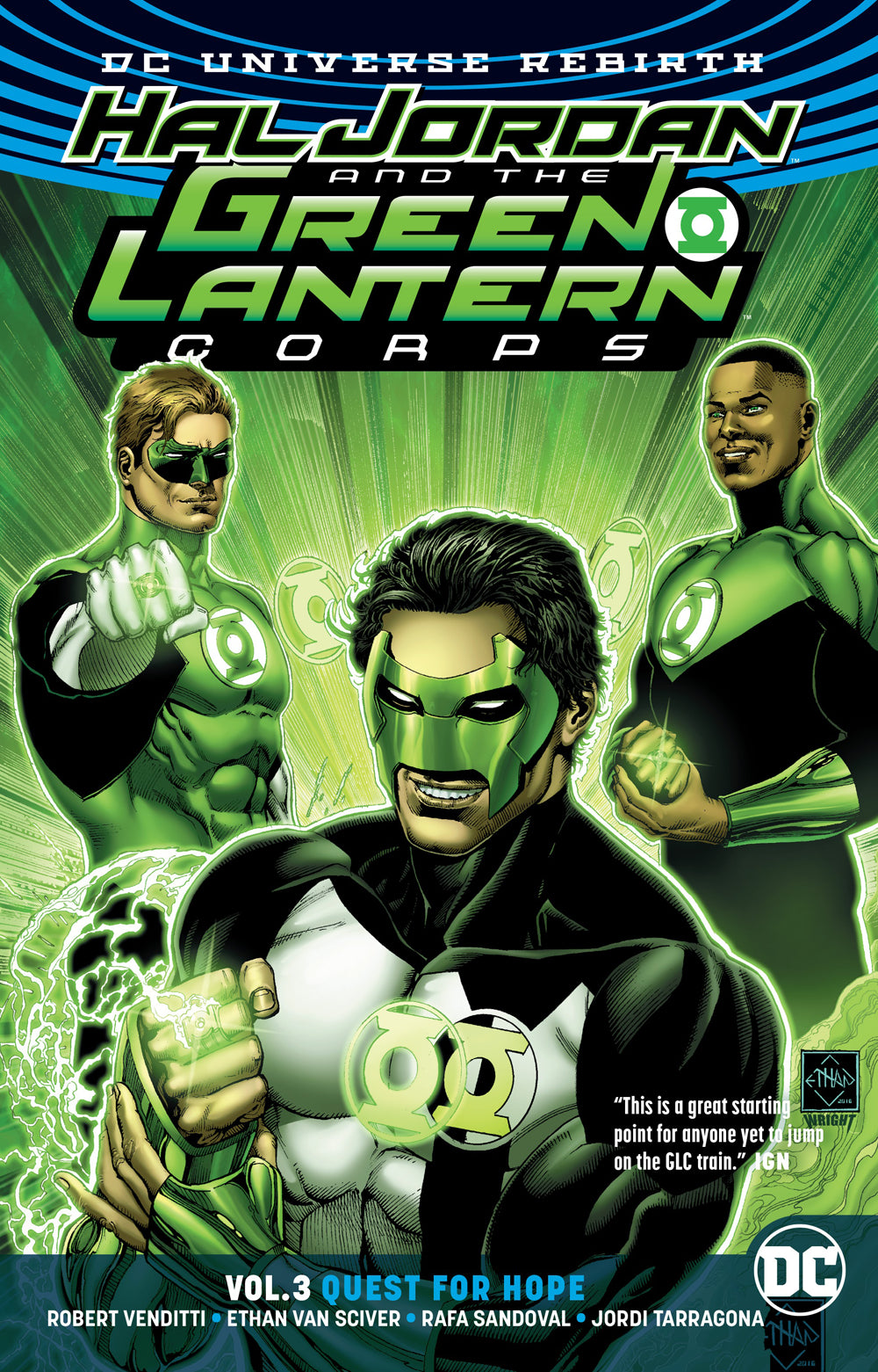 HAL JORDAN & THE GLC TP VOL 03 QUEST FOR HOPE (REBIRTH)