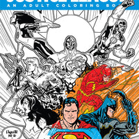 JUSTICE LEAGUE AN ADULT COLORING BOOK TP