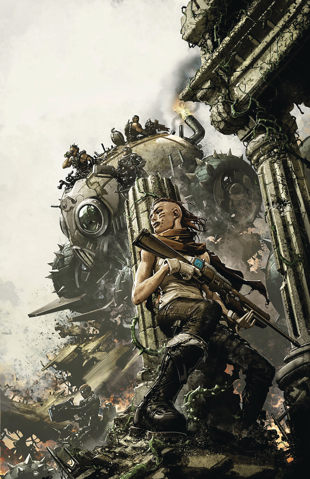 WAR MOTHER #1 (OF 4) CVR B CRAIN