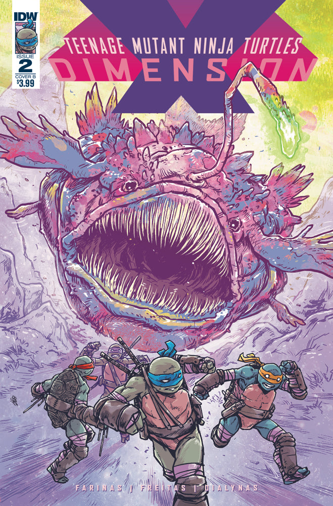 TMNT DIMENSION X #2 CVR B DIALYNAS