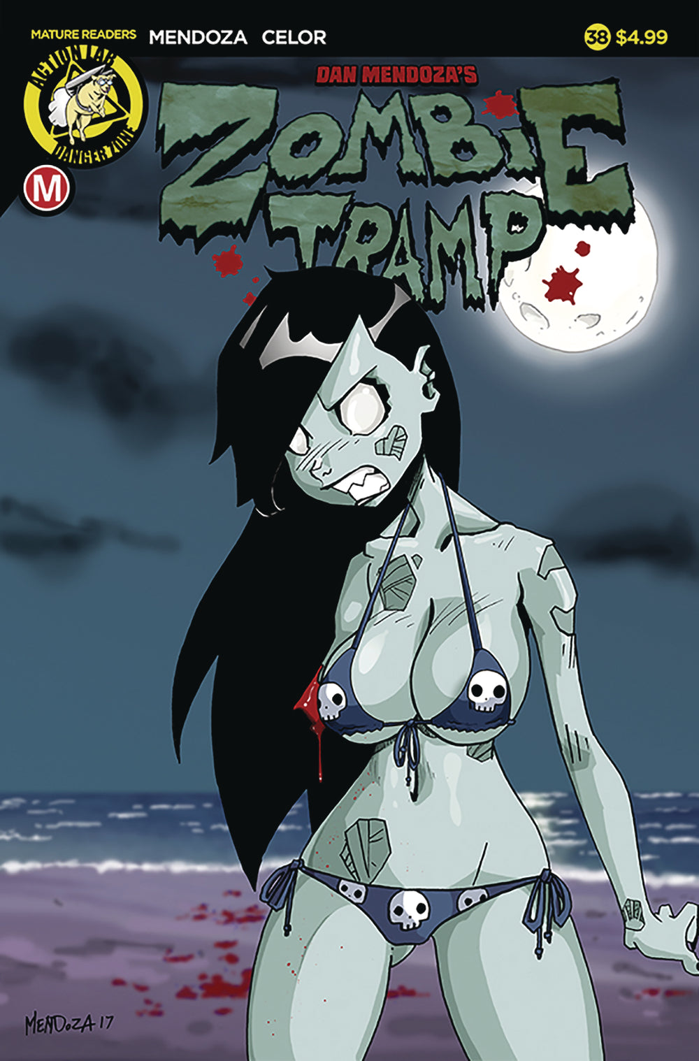 ZOMBIE TRAMP ONGOING #38 CVR A MENDOZA (MR)
