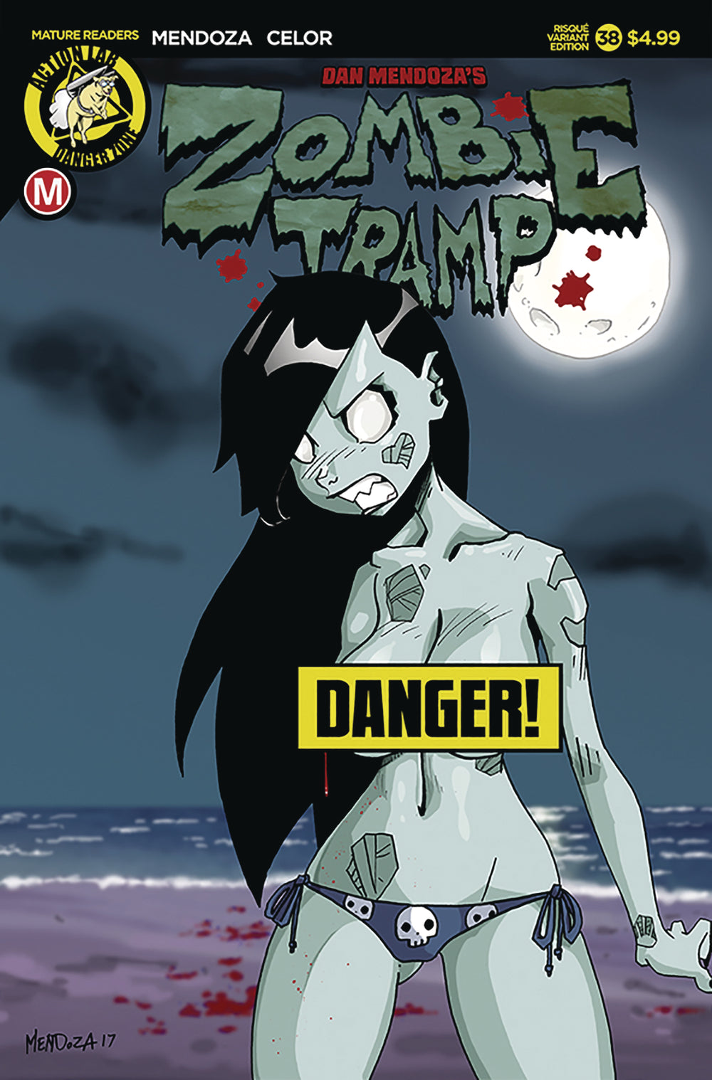 ZOMBIE TRAMP ONGOING #38 CVR B MENDOZA RISQUE (MR)