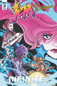 JEM & THE HOLOGRAMS INFINITE #3 (OF 3) CVR A HICKMAN
