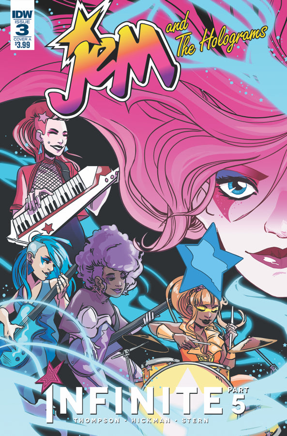 JEM & THE HOLOGRAMS INFINITE #3 (OF 3) CVR A HICKMAN
