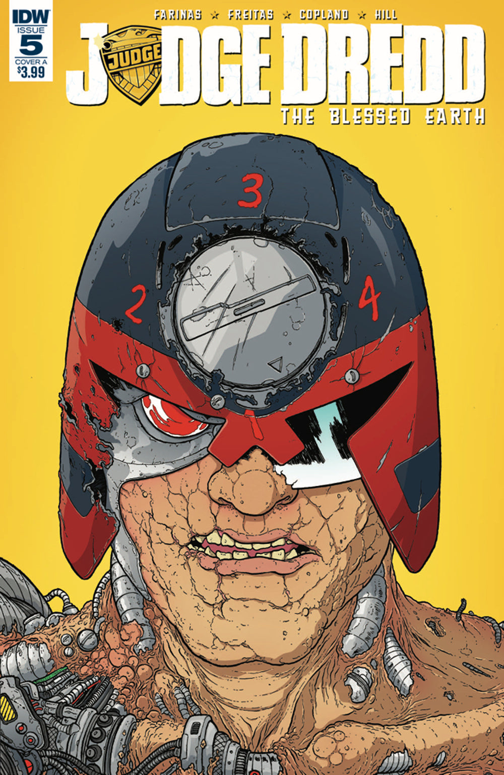 JUDGE DREDD BLESSED EARTH #5 CVR A FARINAS