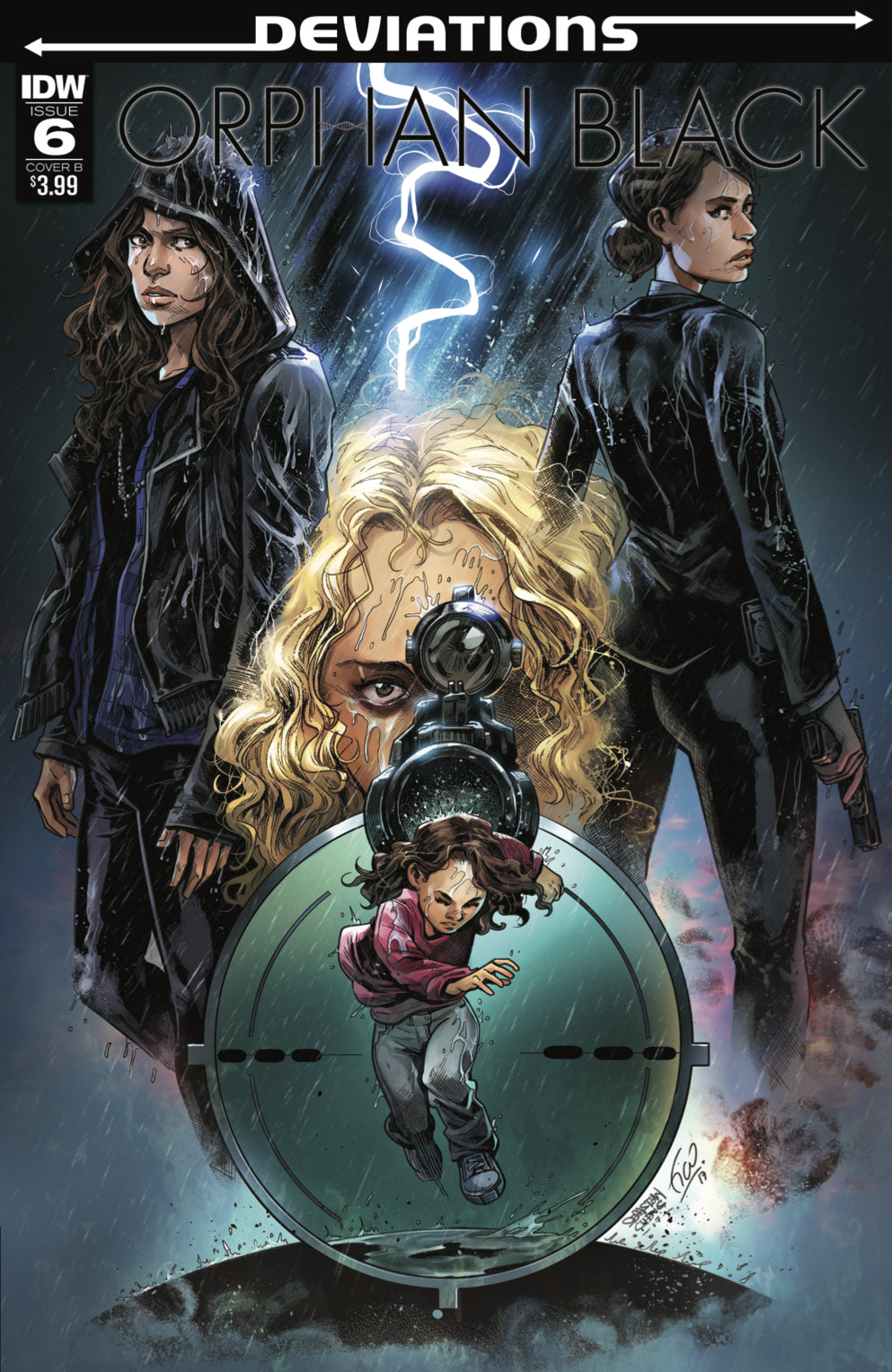 ORPHAN BLACK DEVIATIONS #6 (OF 6) CVR B OSSIO