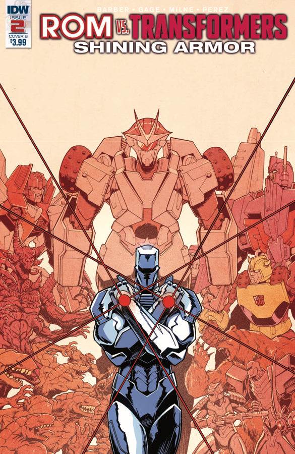 ROM VS TRANSFORMERS SHINING ARMOR #2 CVR B ROCHE
