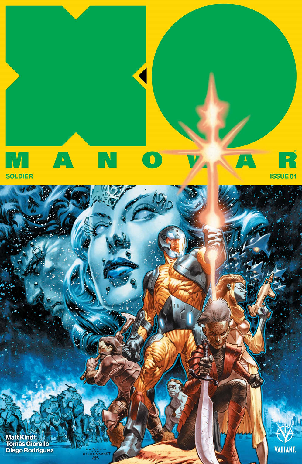 X-O MANOWAR (2017) #1 3RD PTG