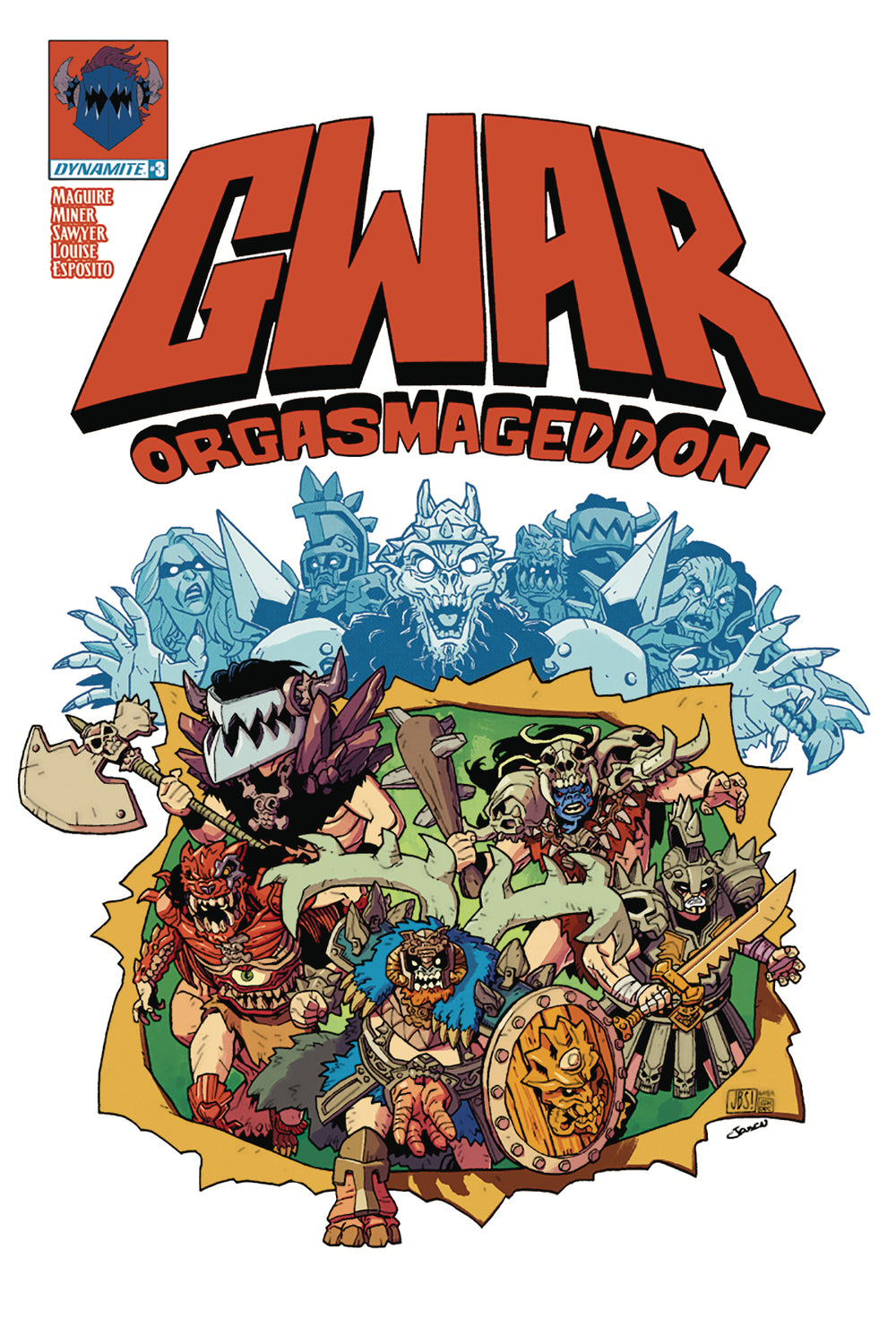 GWAR ORGASMAGEDDON #3 (OF 4) CVR A SAWYER (MR)
