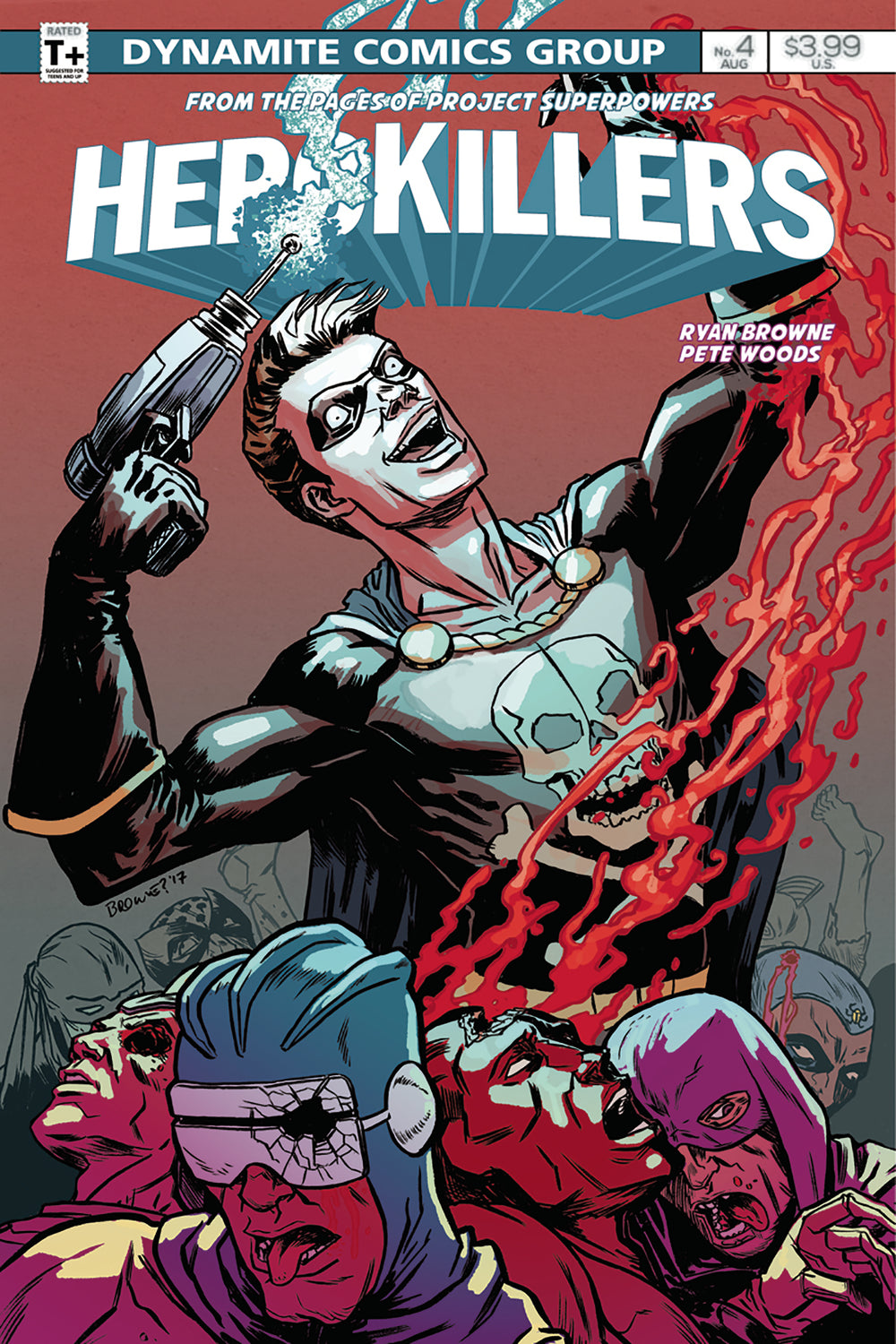 PROJECT SUPERPOWERS HERO KILLERS #4 CVR B BROWNE