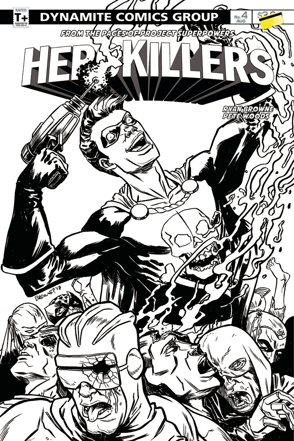 PROJECT SUPERPOWERS HERO KILLERS #4 CVR C 10 COPY INCV (NET)