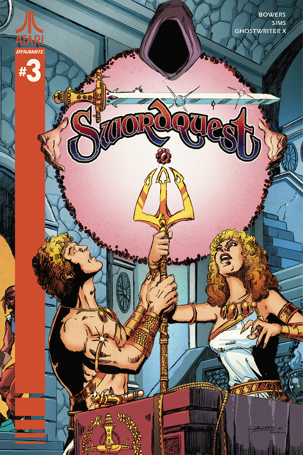 SWORDQUEST #3 CVR B PEREZ