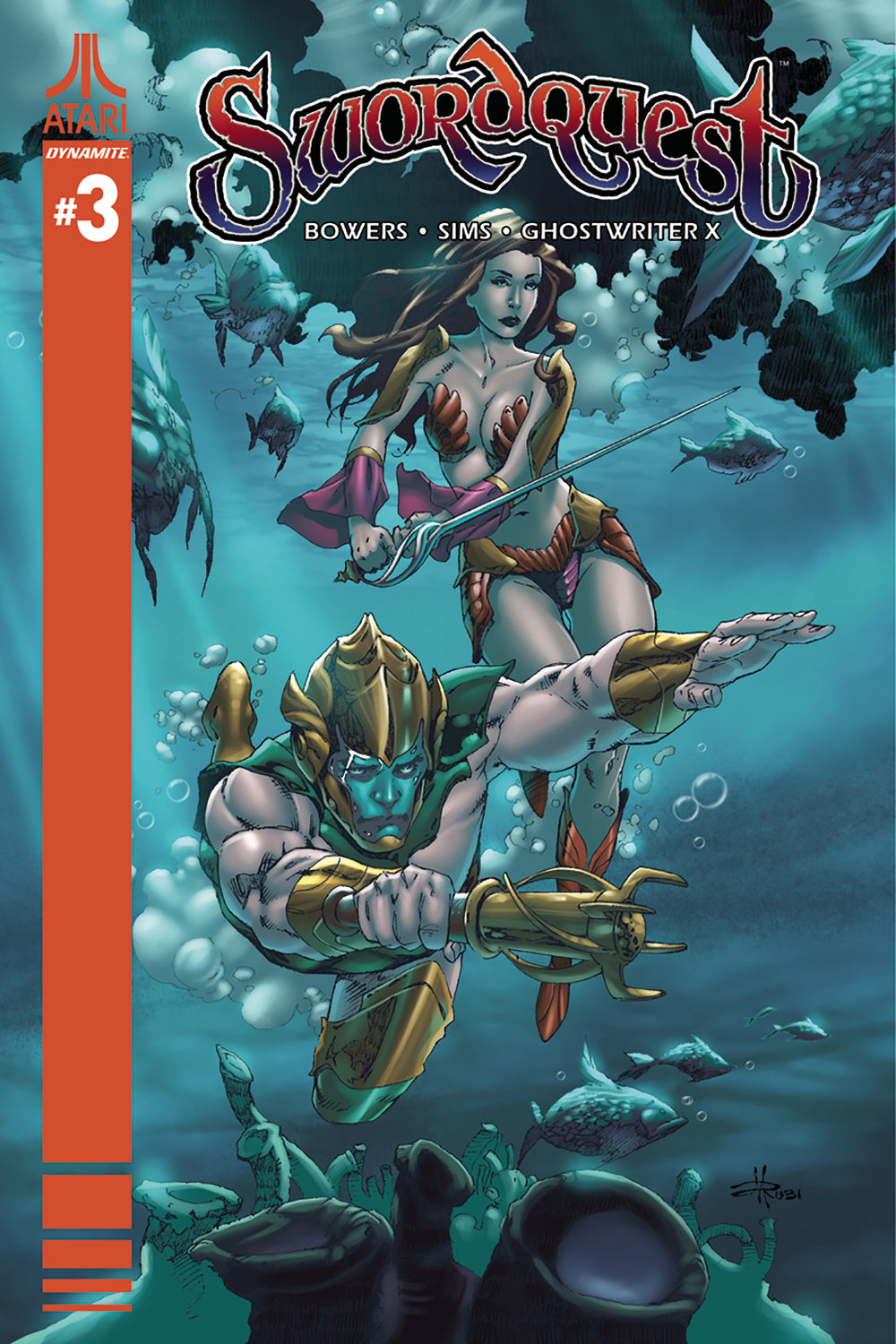 SWORDQUEST #3 CVR C RUBI