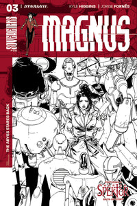 MAGNUS #3 CVR C 10 COPY CAMUNCOLI B&W INCV (NET)
