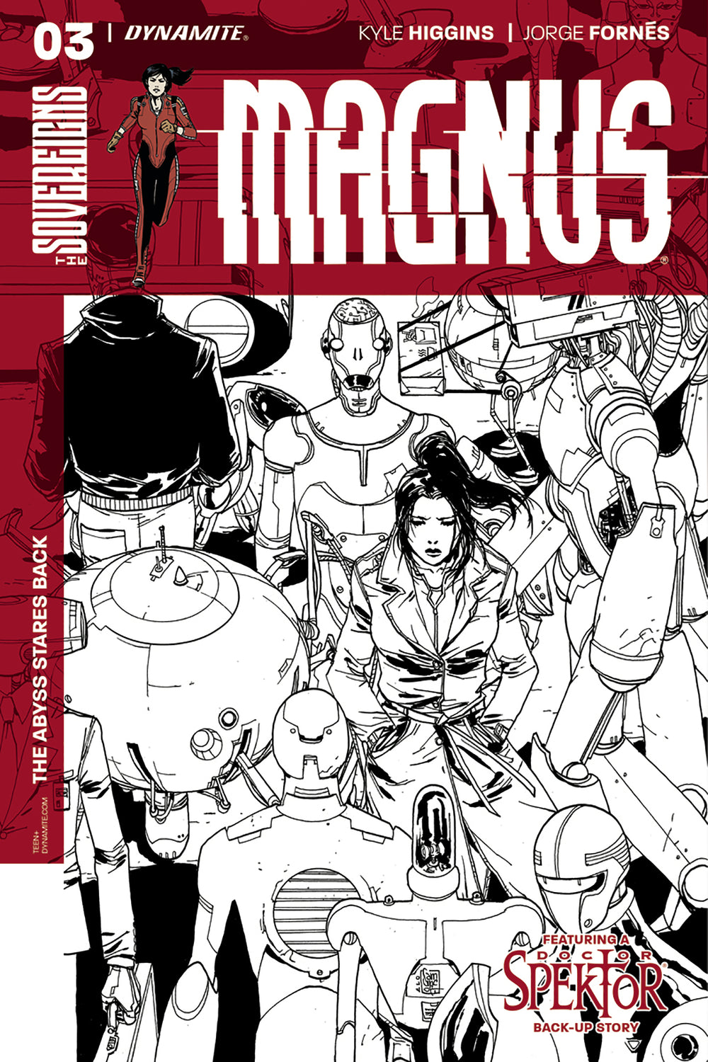 MAGNUS #3 CVR C 10 COPY CAMUNCOLI B&W INCV (NET)