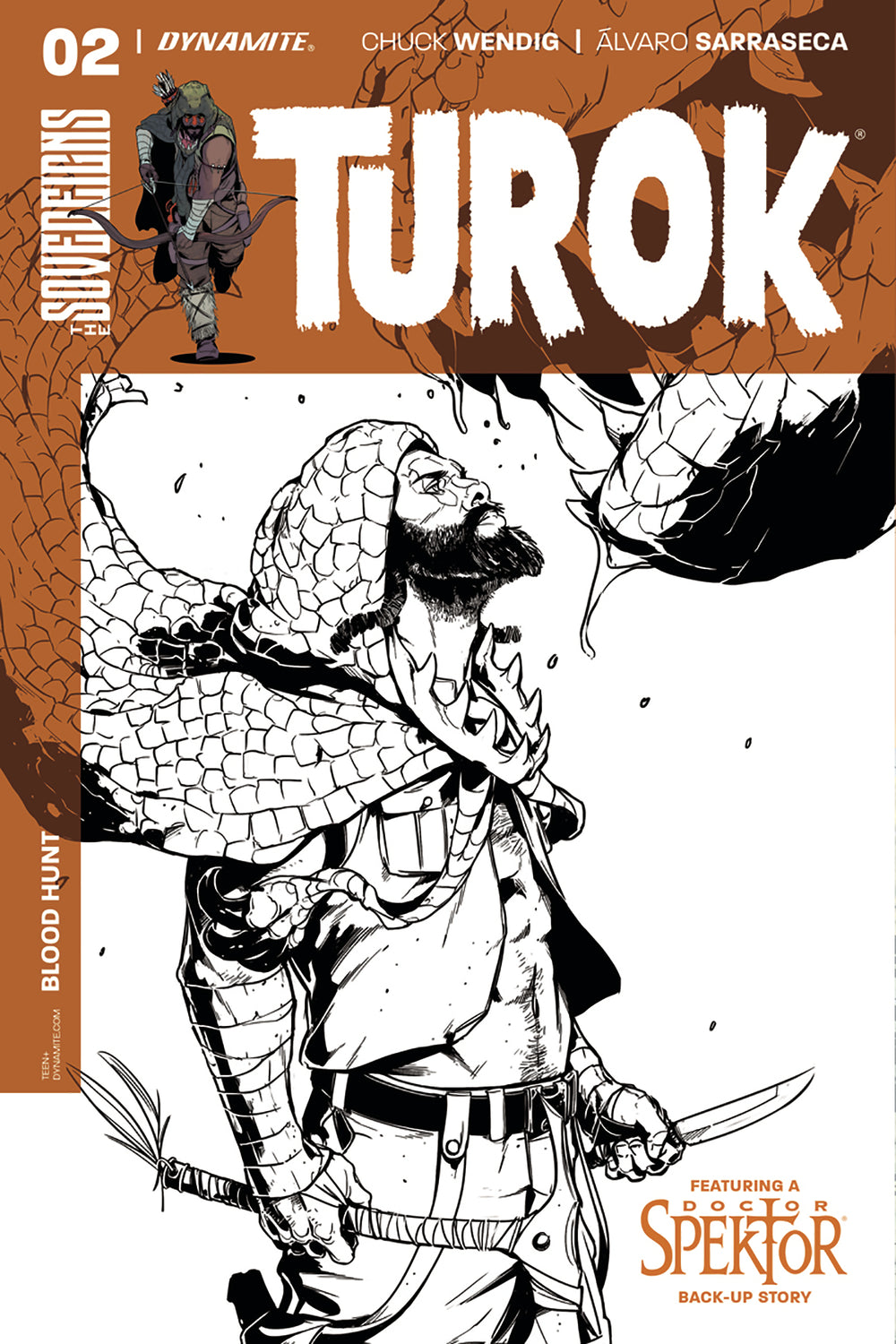 TUROK #2 CVR C 10 COPY SARRASECA B&W INCV (NET)