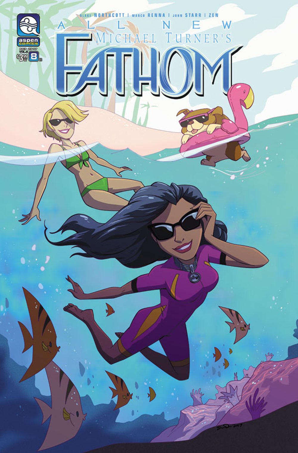 ALL NEW FATHOM #8 CVR B DROUHARD