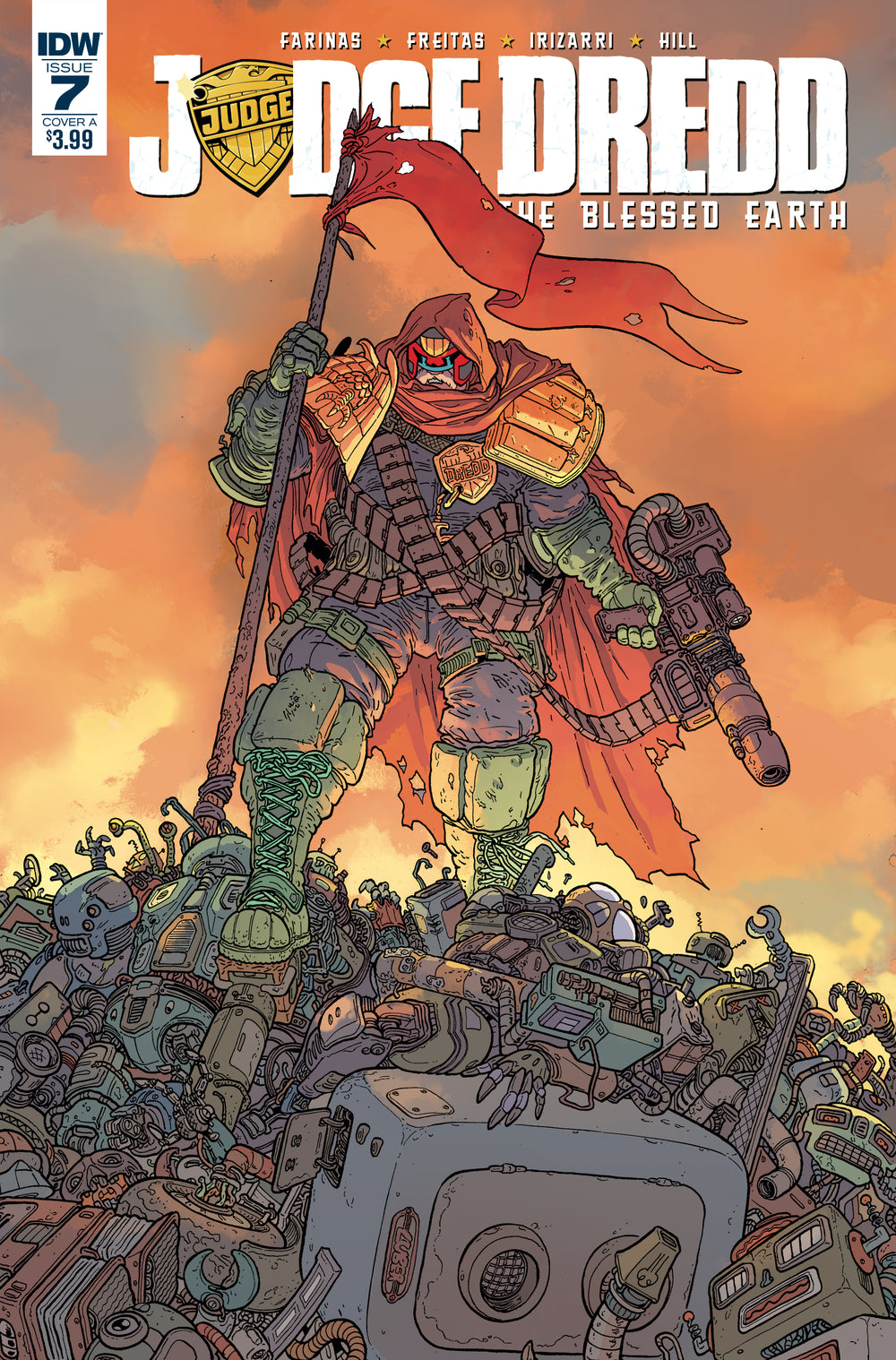 JUDGE DREDD BLESSED EARTH #7 CVR A FARINAS
