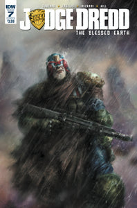 JUDGE DREDD BLESSED EARTH #7 CVR B PERCIVAL