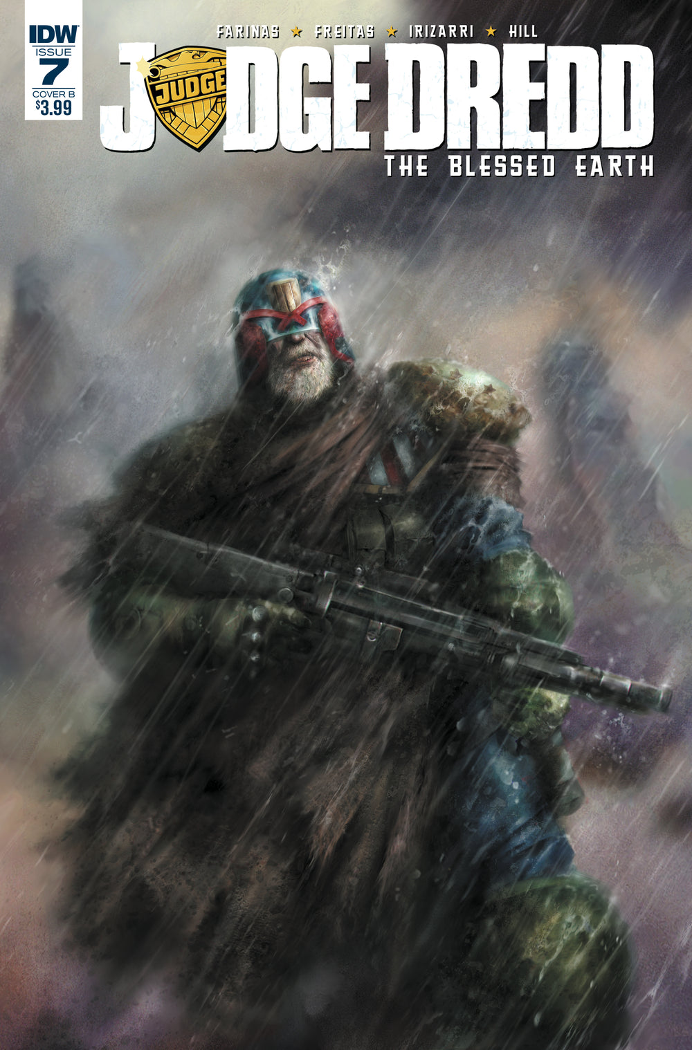 JUDGE DREDD BLESSED EARTH #7 CVR B PERCIVAL