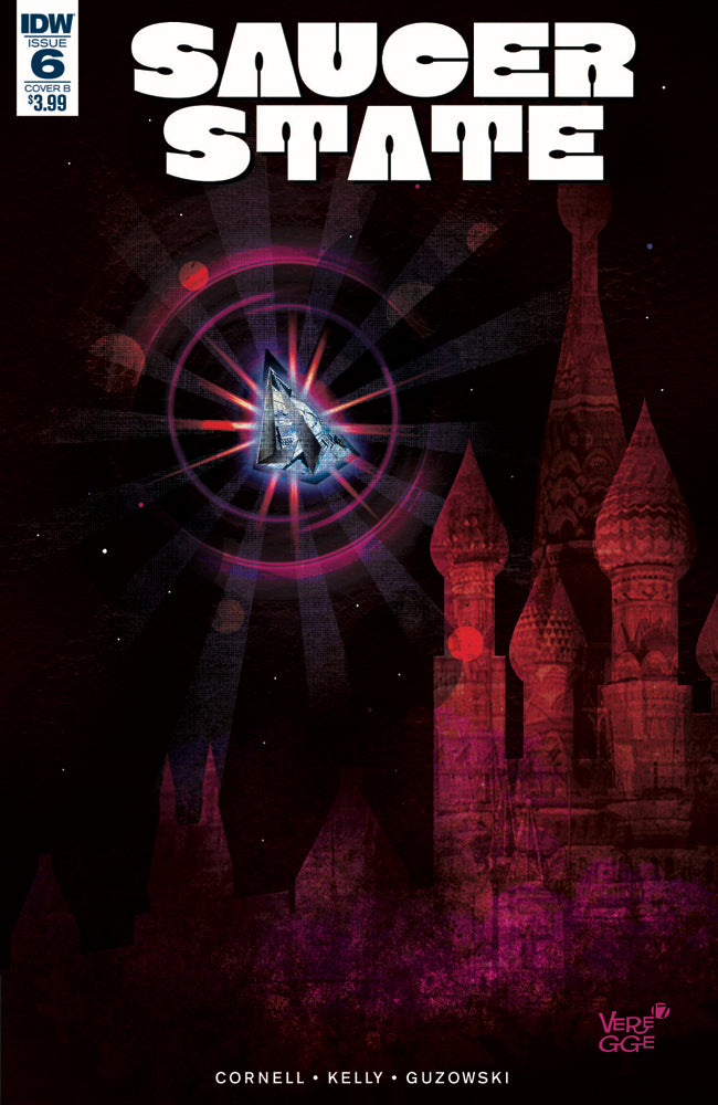 SAUCER STATE #6 (OF 6) CVR B VEREGGE