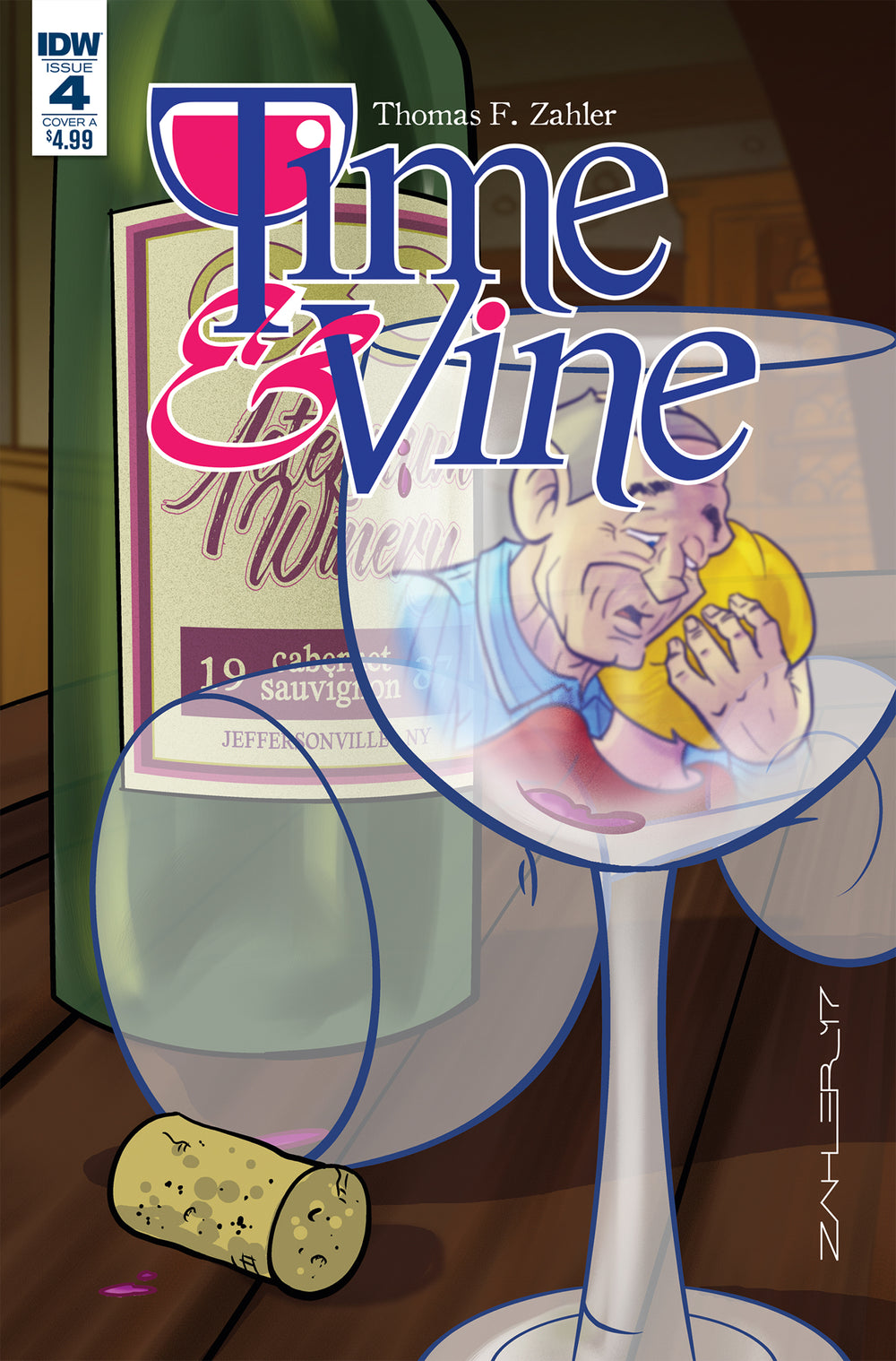 TIME & VINE #4 CVR A ZAHLER